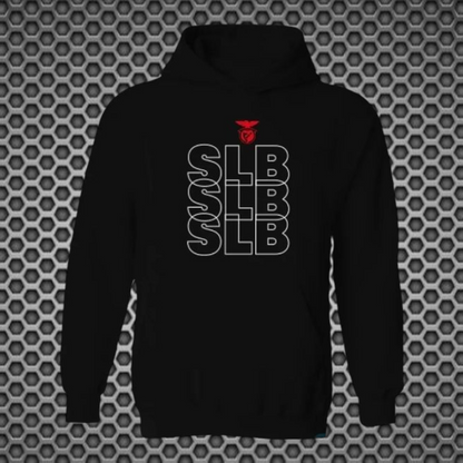 Benfica - Sweat-shirt com capuz - Preta