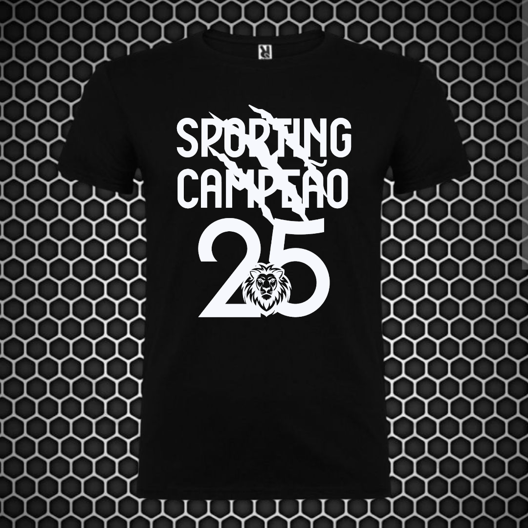Sporting - T-shirt Preta