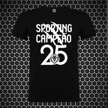 Sporting - T-shirt Preta