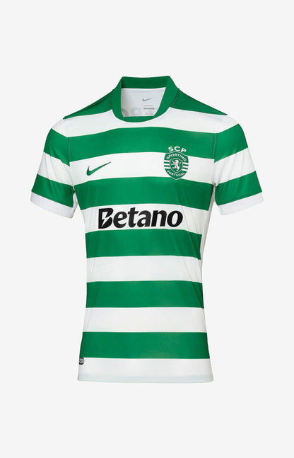 Sporting - Camisola principal 25/26 - Caixa e Saco Sporting incluídos