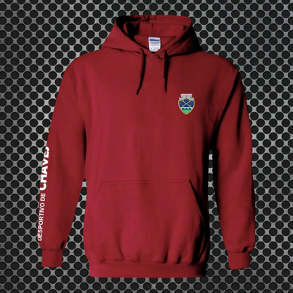 Chaves - Sweat-shirt com capuz - Borgonha