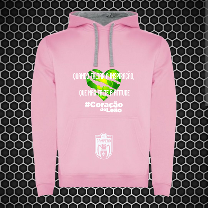 Sporting - Sweat-shirt com capuz - Rosa
