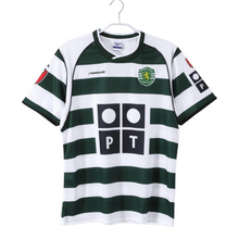 Carregar imagem no visualizador da galeria, Sporting - Camisola retro 01/03
