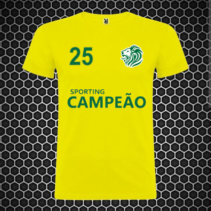 Sporting - T-shirt Amarela