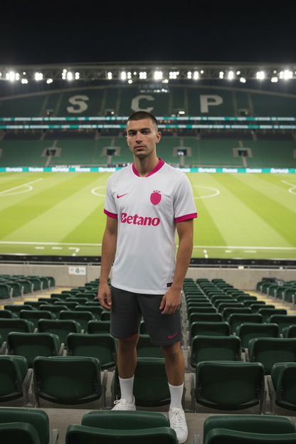 Sporting - Camisola pink october 25/26 - Caixa e Saco Sporting incluídos