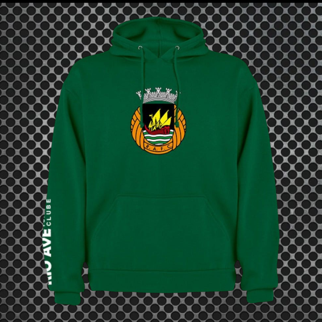 Rio Ave- Sweat-shirt com capuz - Verde