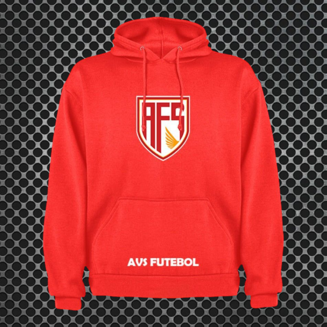AVS - Sweat-shirt com capuz - Vermelha