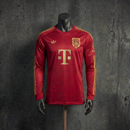 Bayern Munique - Camisola manga longa 25/26 - VERSÃO JOGADOR (LER DESCRIÇÃO)