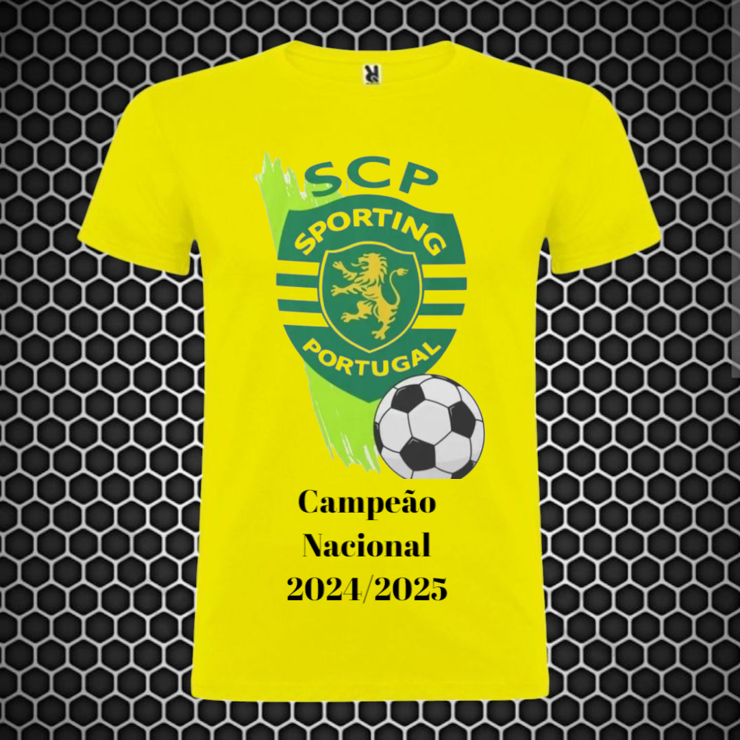 Sporting - T-shirt Amarela