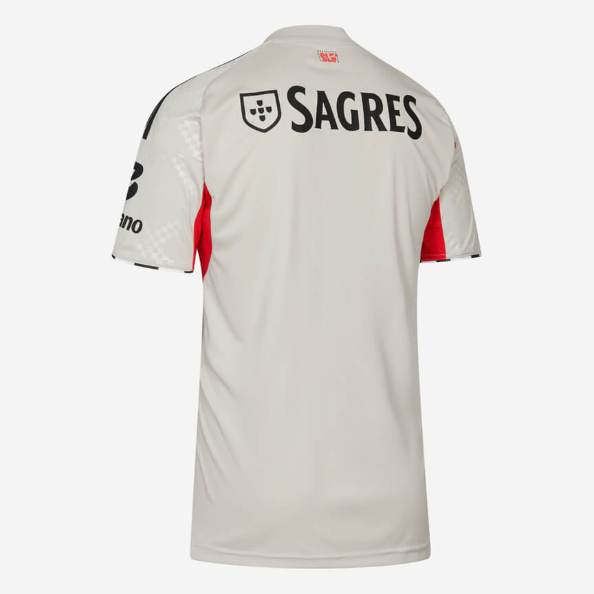Benfica - Camisola alternativa bege 25/26 - Caixa Benfica incluído