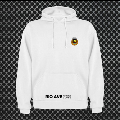 Rio Ave- Sweat-shirt com capuz - Branca
