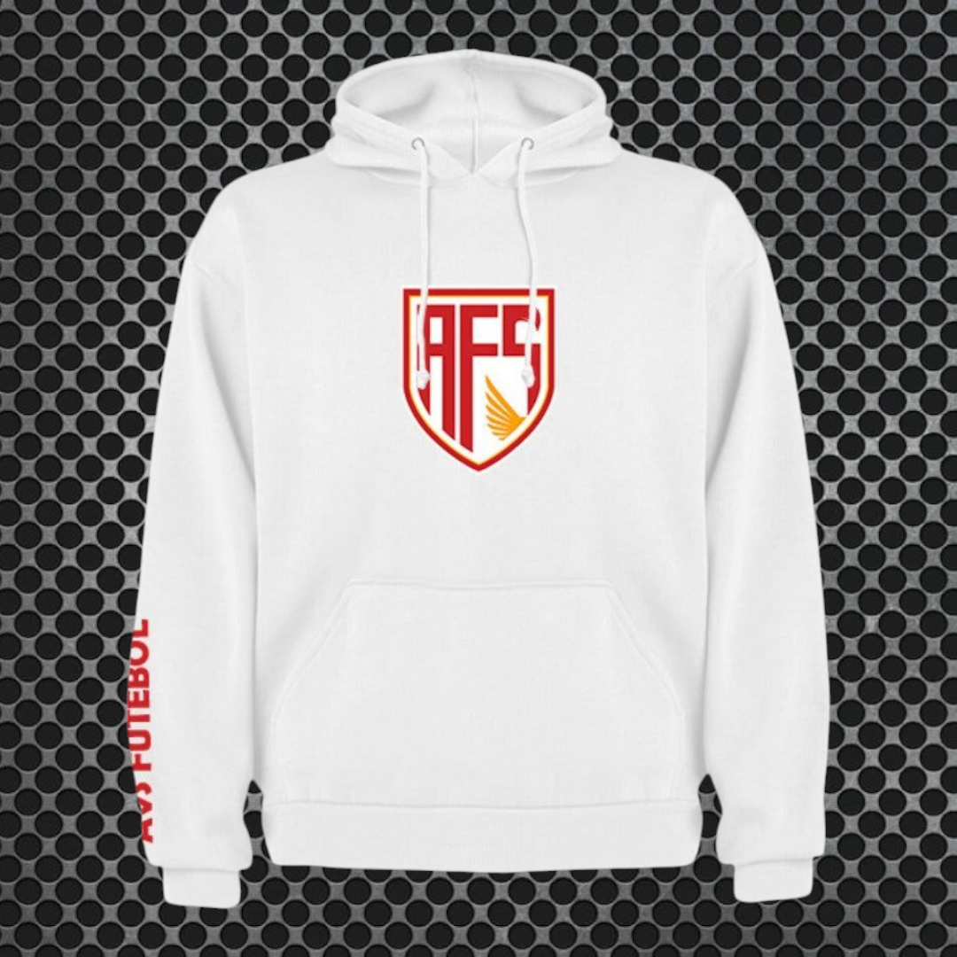 AVS - Sweat-shirt com capuz - Branca