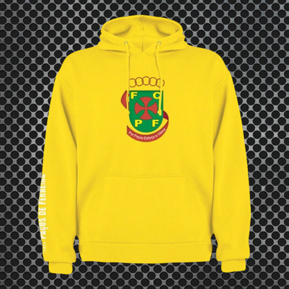 Paços de Ferreira - Sweat-shirt com capuz - Amarela