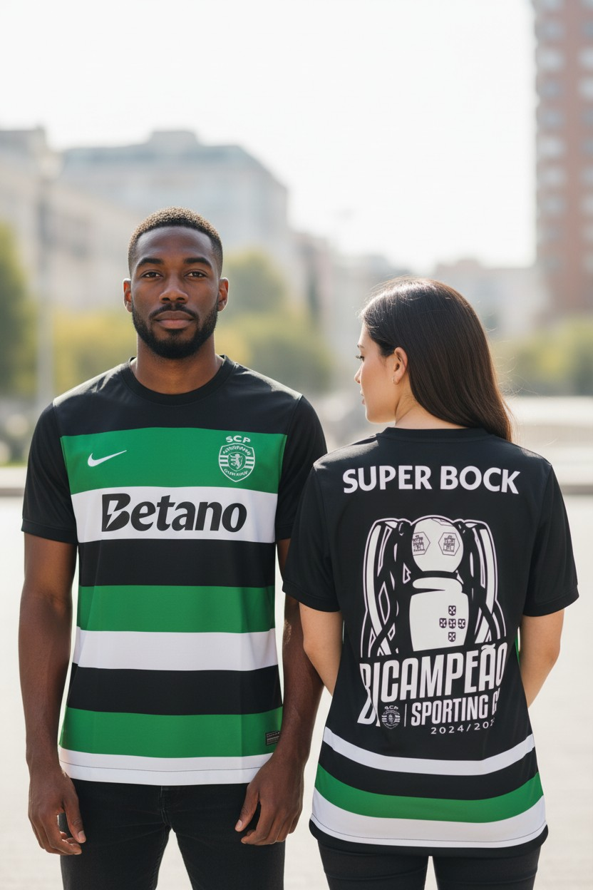 Sporting - Camisola bicampeão 24/25