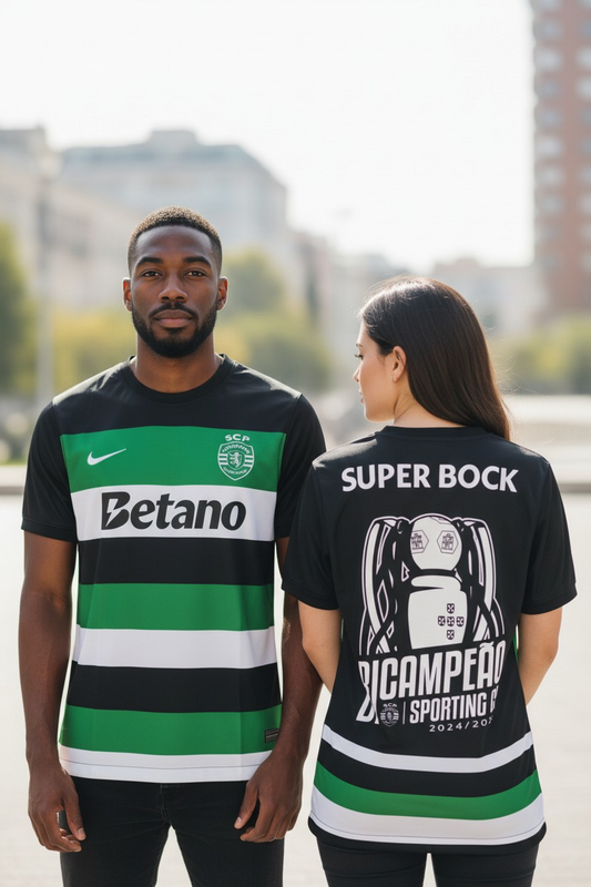 Sporting - Camisola bicampeão 24/25