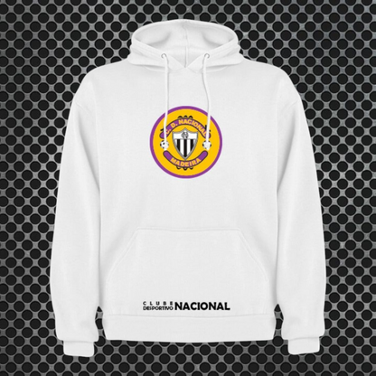 Nacional - Sweat-shirt com capuz - Branca