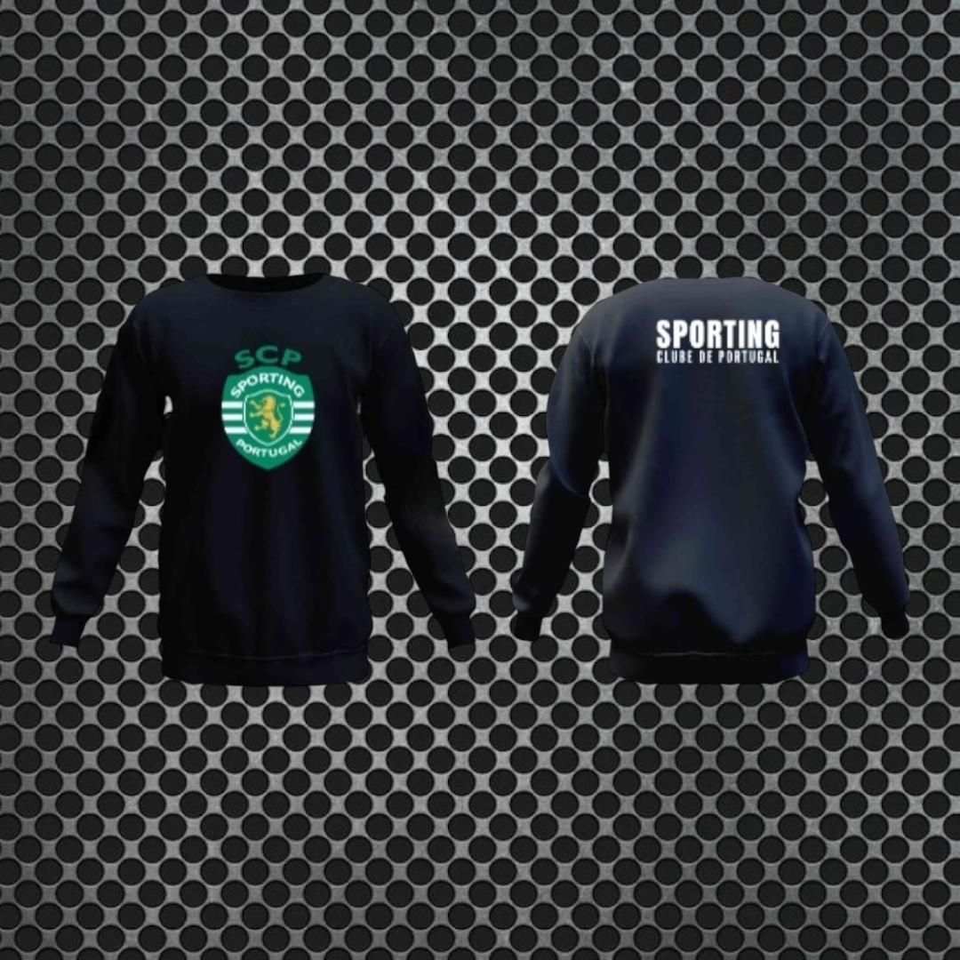 Sporting - Sweat-shirt - Preta