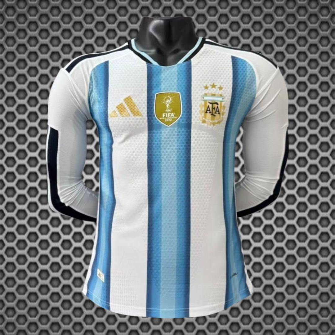 Argentina - Camisola 25/26 Manga Longa - VERSÃO JOGADOR (LER DESCRIÇÃO)