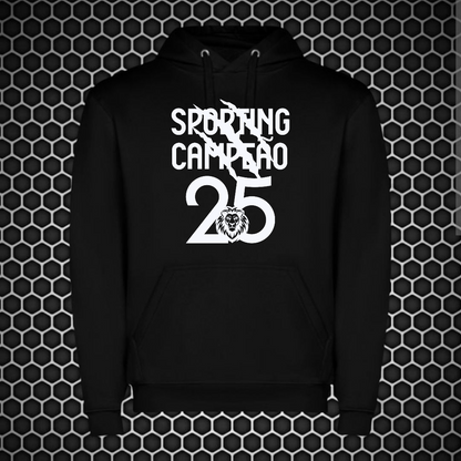 Sporting - Sweat-shirt com capuz - Preta