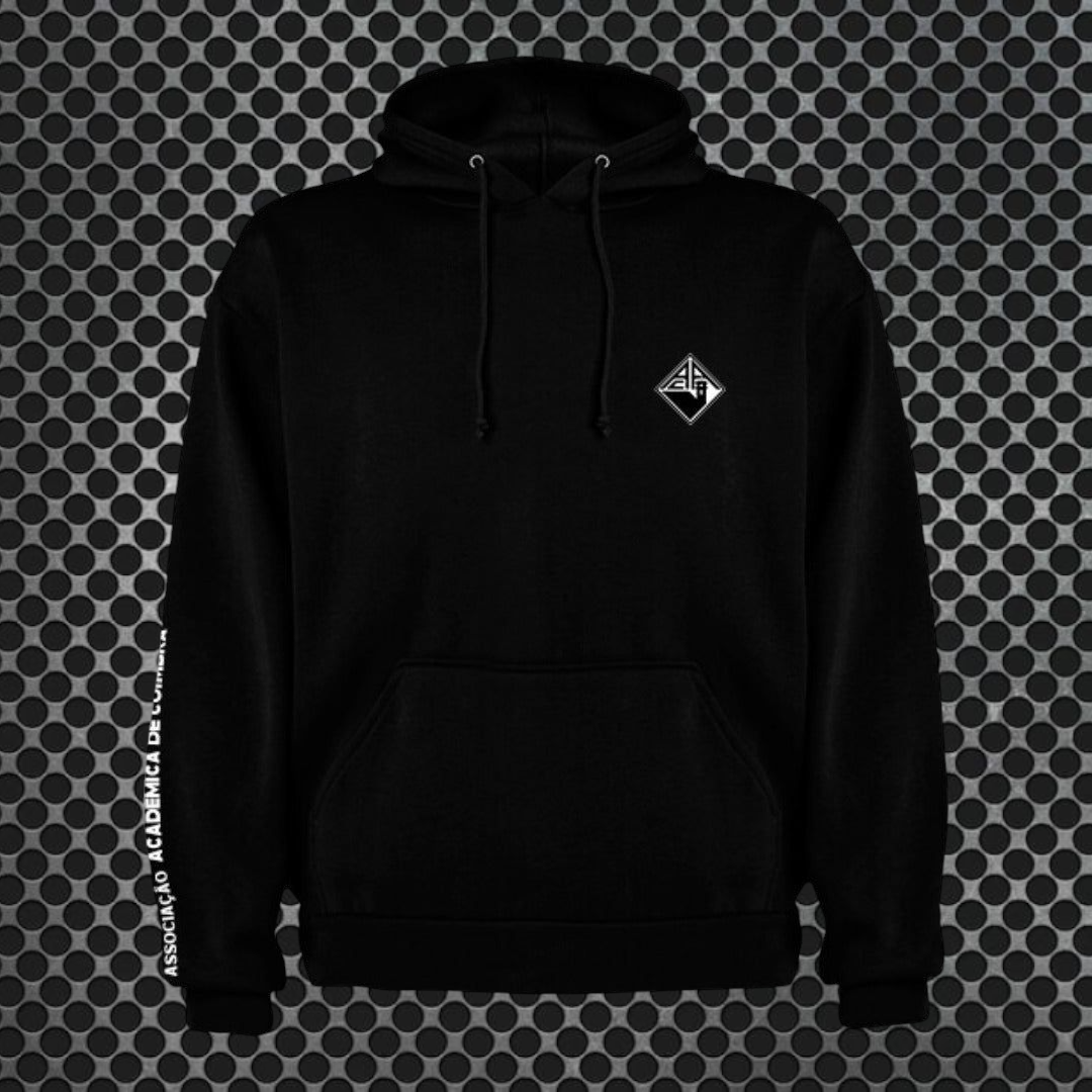Académica de Coimbra - Sweat-shirt com capuz - Preta