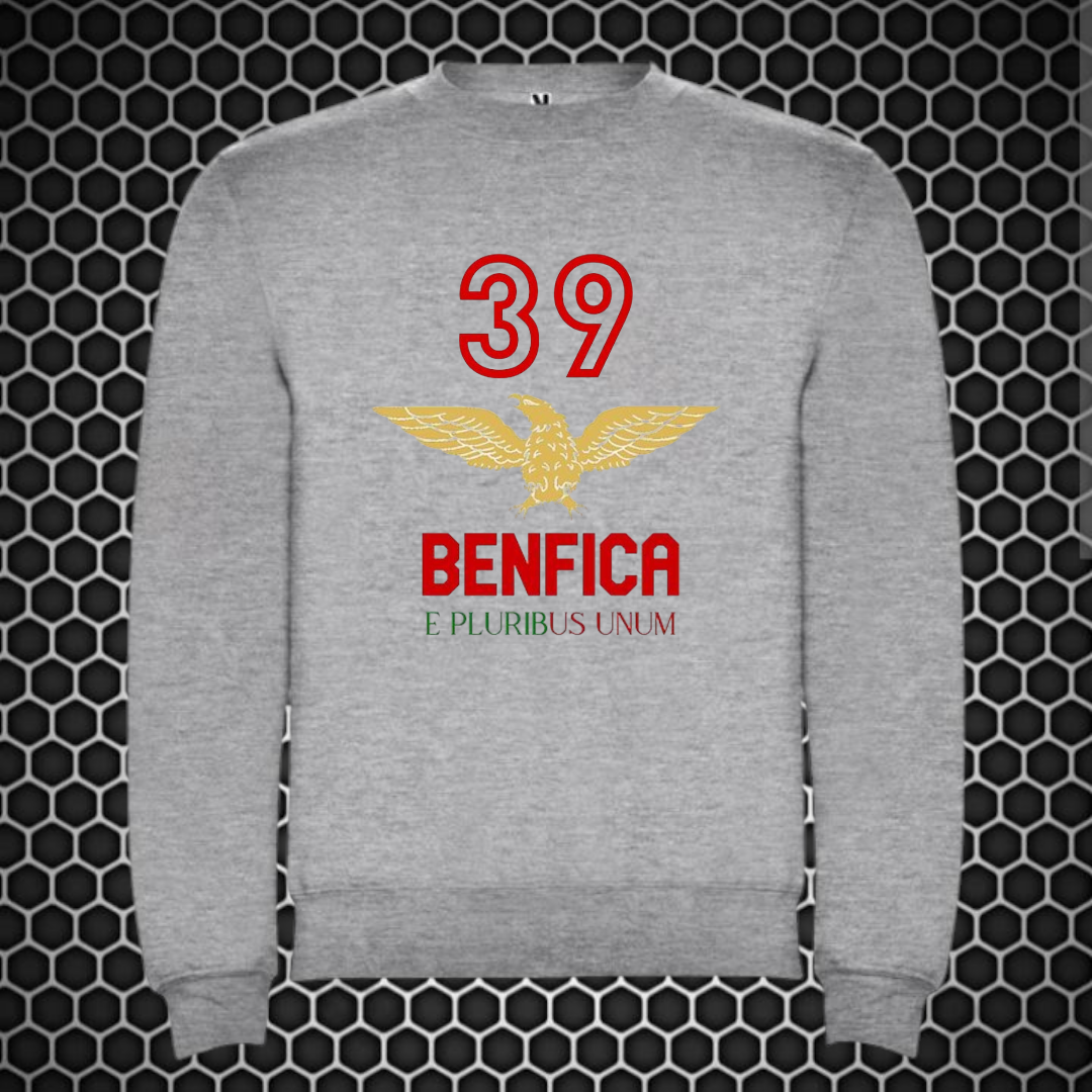 Benfica - Sweat-shirt - Cinza