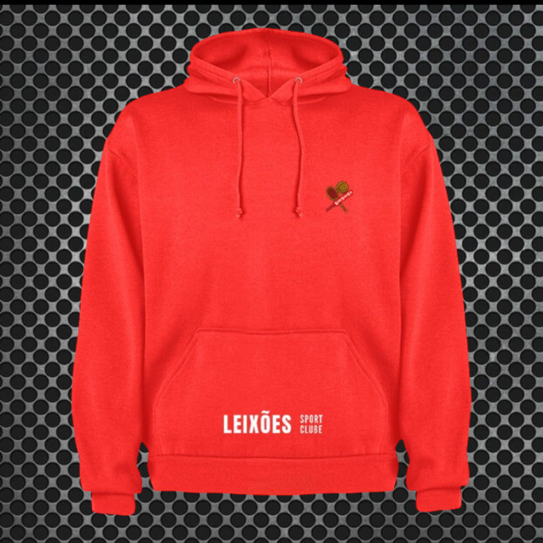 Leixões - Sweat-shirt com capuz - Vermelha