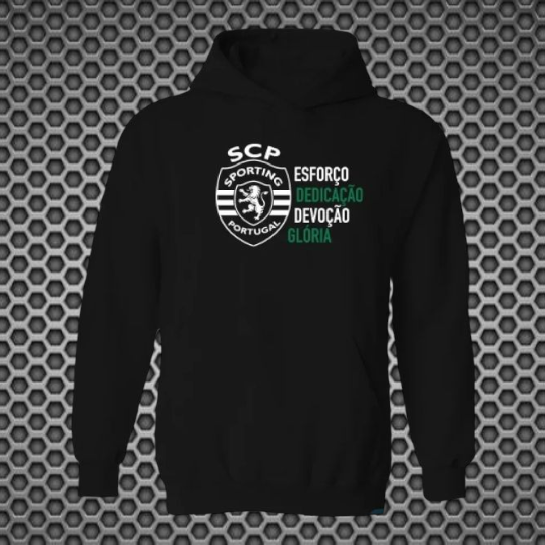 Sporting - Sweat-shirt com capuz - Preta
