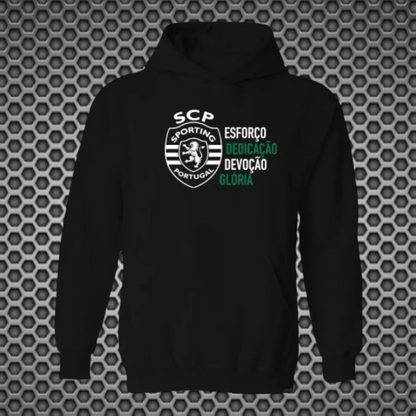 Sporting - Sweat-shirt com capuz - Preta