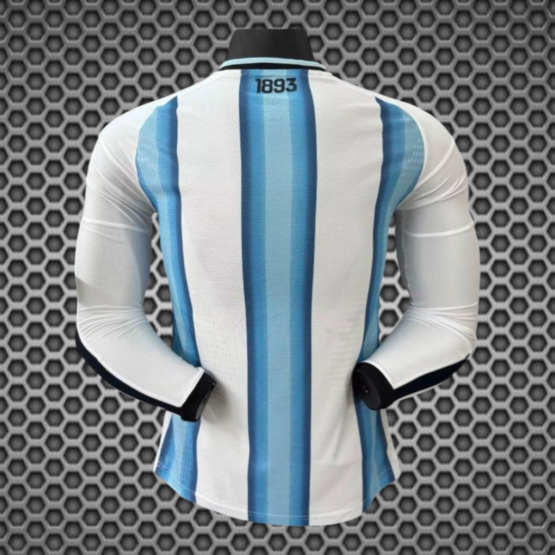 Argentina - Camisola 25/26 Manga Longa - VERSÃO JOGADOR (LER DESCRIÇÃO)