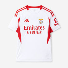 Carregar imagem no visualizador da galeria, Benfica - Camisola alternativa branca 25/26
