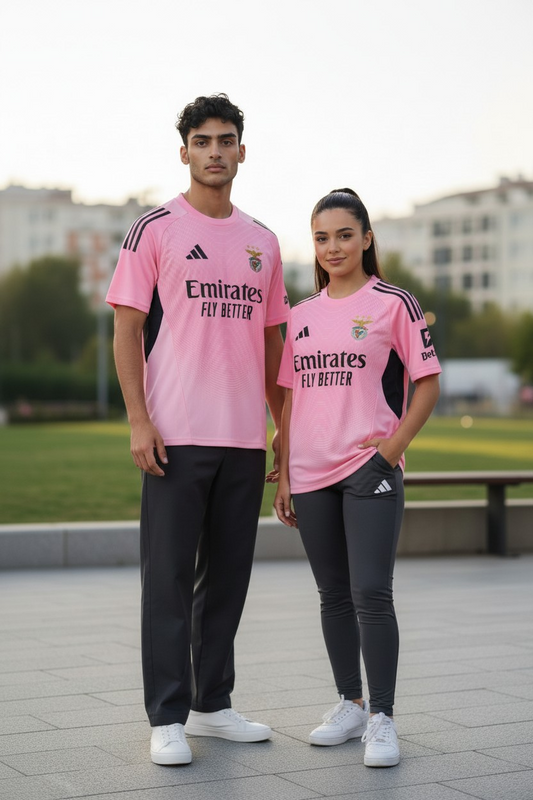 Benfica - Camisola guarda-redes rosa 25/26 - Caixa Benfica incluído