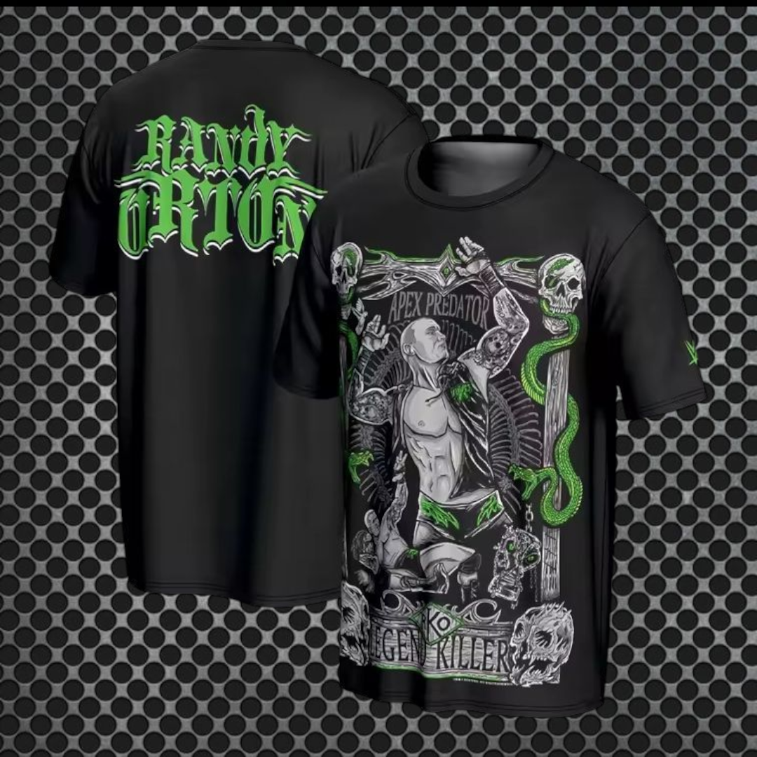Randy Orton - T-shirt Preta