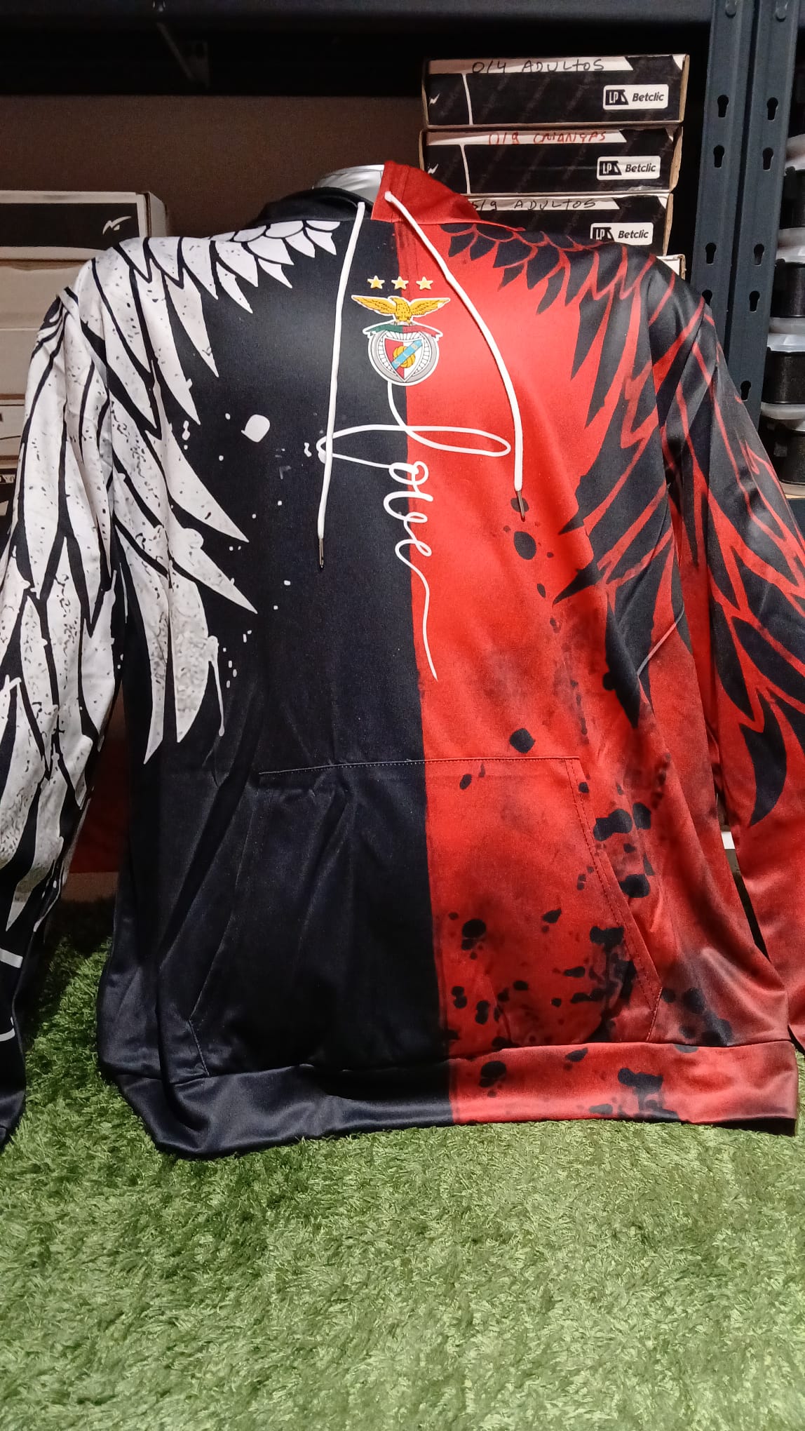 Benfica - Sweat com capuz