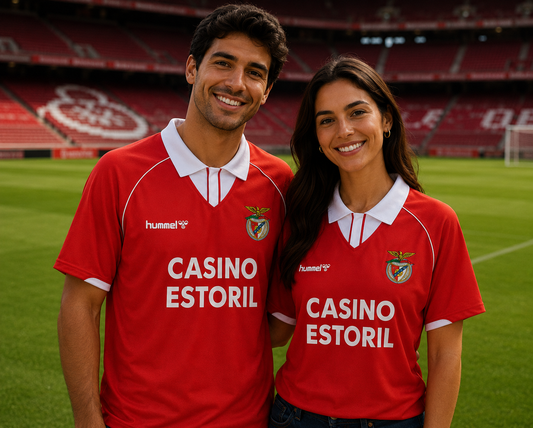 Benfica - Camisola retro Casino Estoril 1993 1994