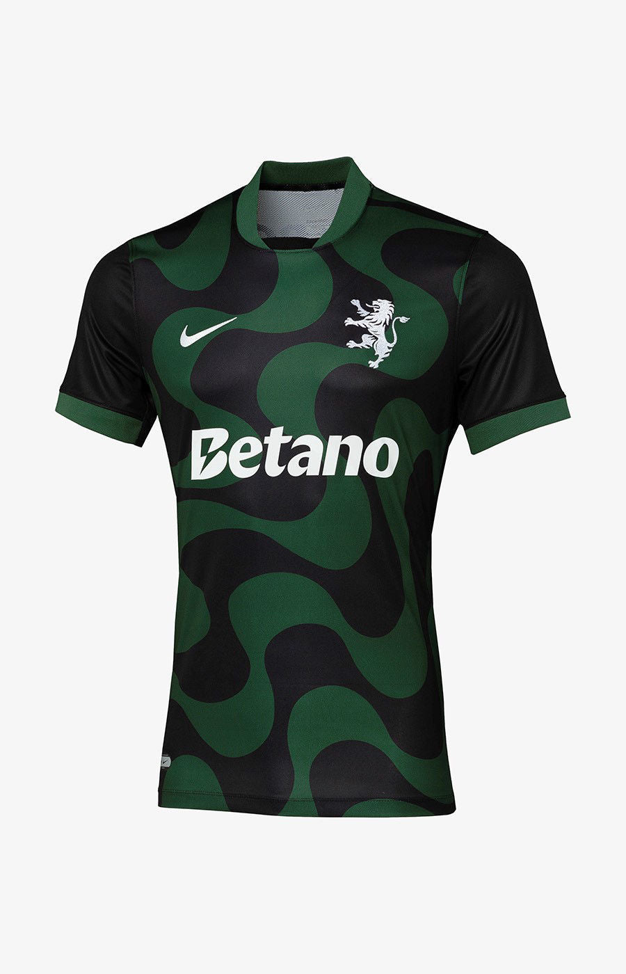 Sporting - Camisola alternativa preta 25/26 - Caixa e Saco Sporting incluídos