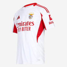 Carregar imagem no visualizador da galeria, Benfica - Camisola alternativa branca 25/26
