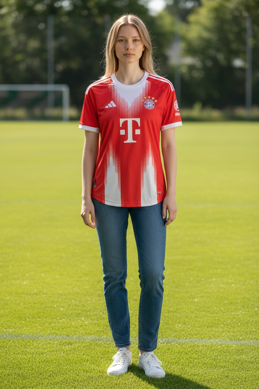 Camisola Feminina Bayern Munique 25/26