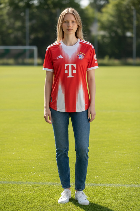 Camisola Feminina Bayern Munique 25/26