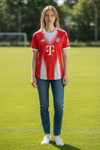 Camisola Feminina Bayern Munique 25/26