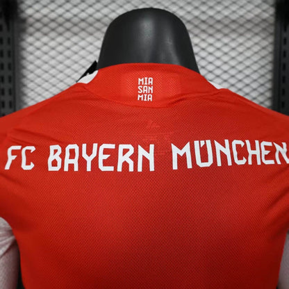 Bayern Munique - Camisola manga longa 25/26 - VERSÃO JOGADOR (LER DESCRIÇÃO)