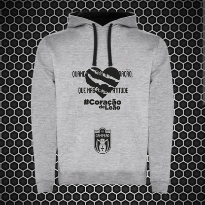 Sporting - Sweat-shirt com capuz - Cinza