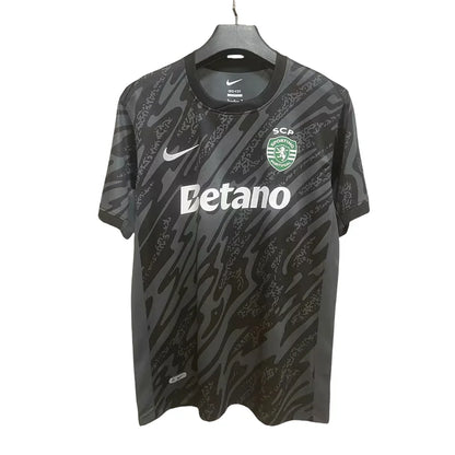 Sporting - Camisola guarda-redes preta 24/25 - Caixa e Saco Sporting incluídos