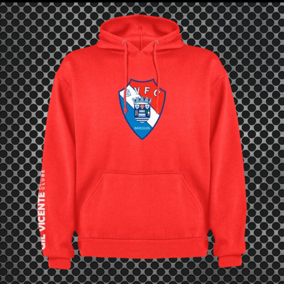 Gil Vicente - Sweat-shirt com capuz - Vermelha