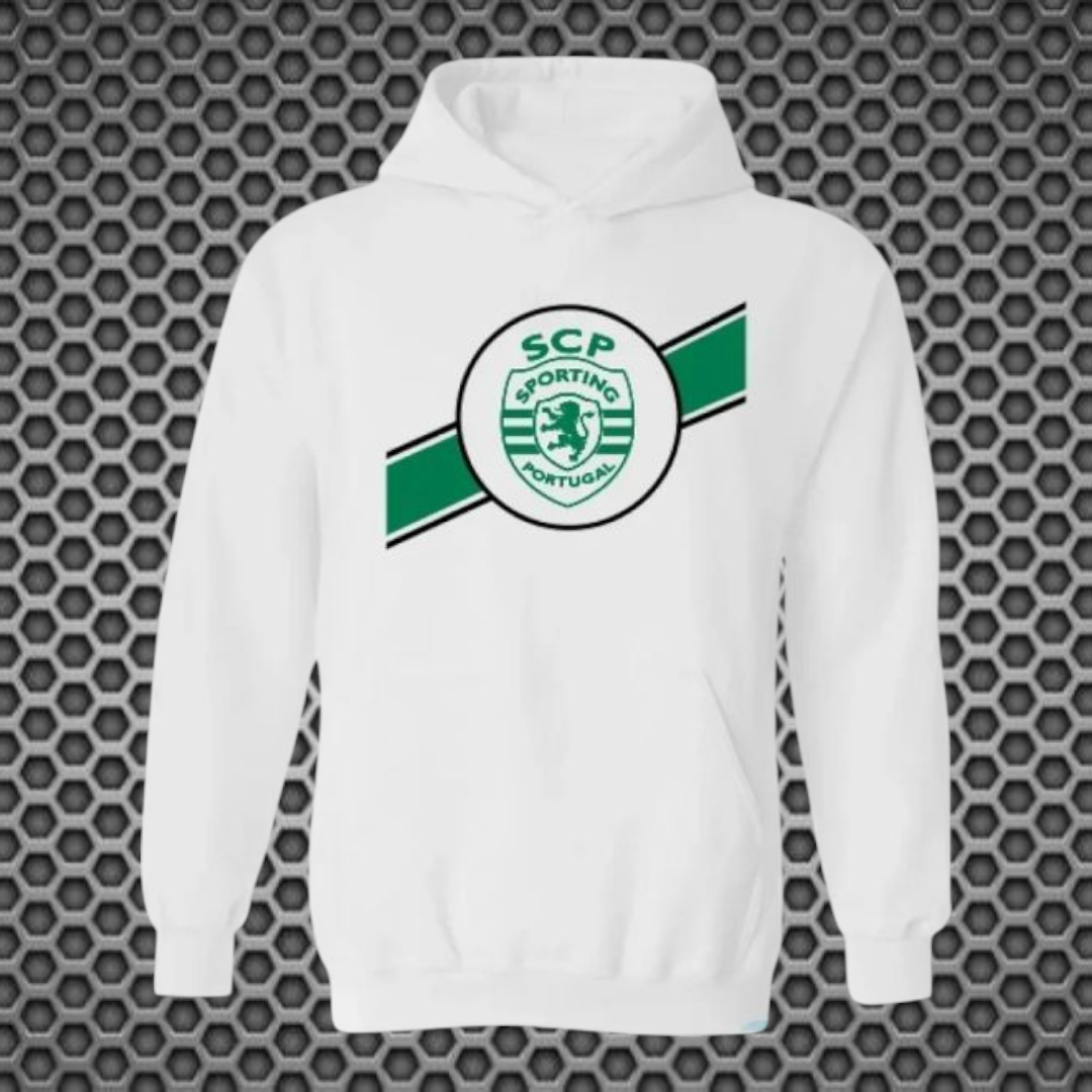 Sporting - Sweat-shirt com capuz - Branca