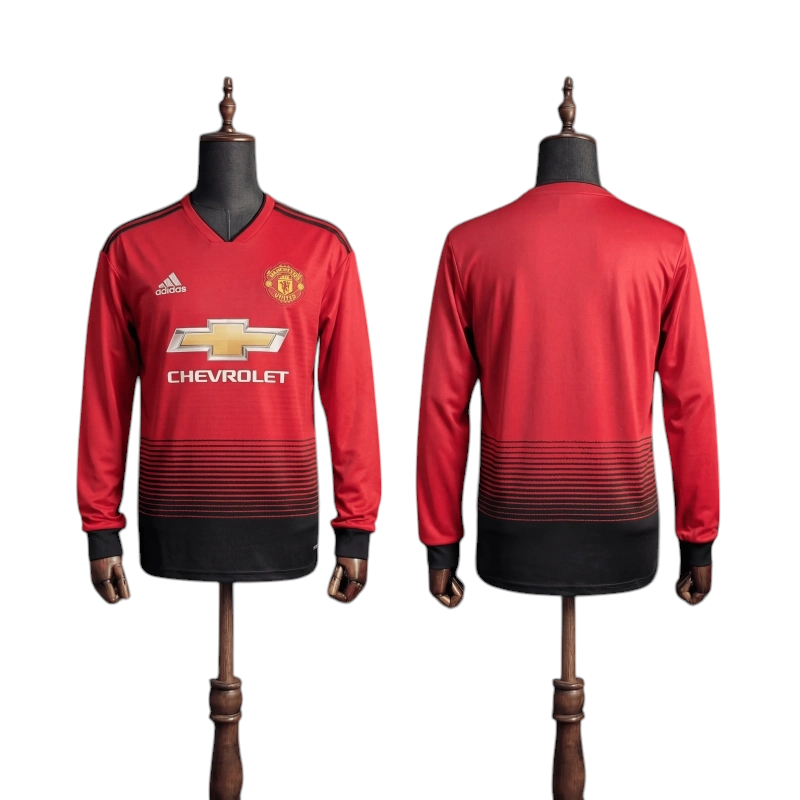 Manchester United - Camisola Retro manga longa 18/19