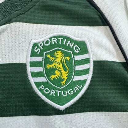 Sporting - Kit criança retro manga longa 01/03