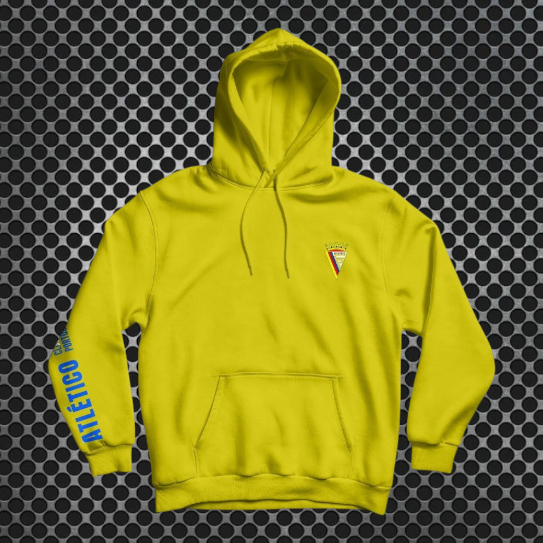 Atlético - Sweat-shirt com capuz - Amarela