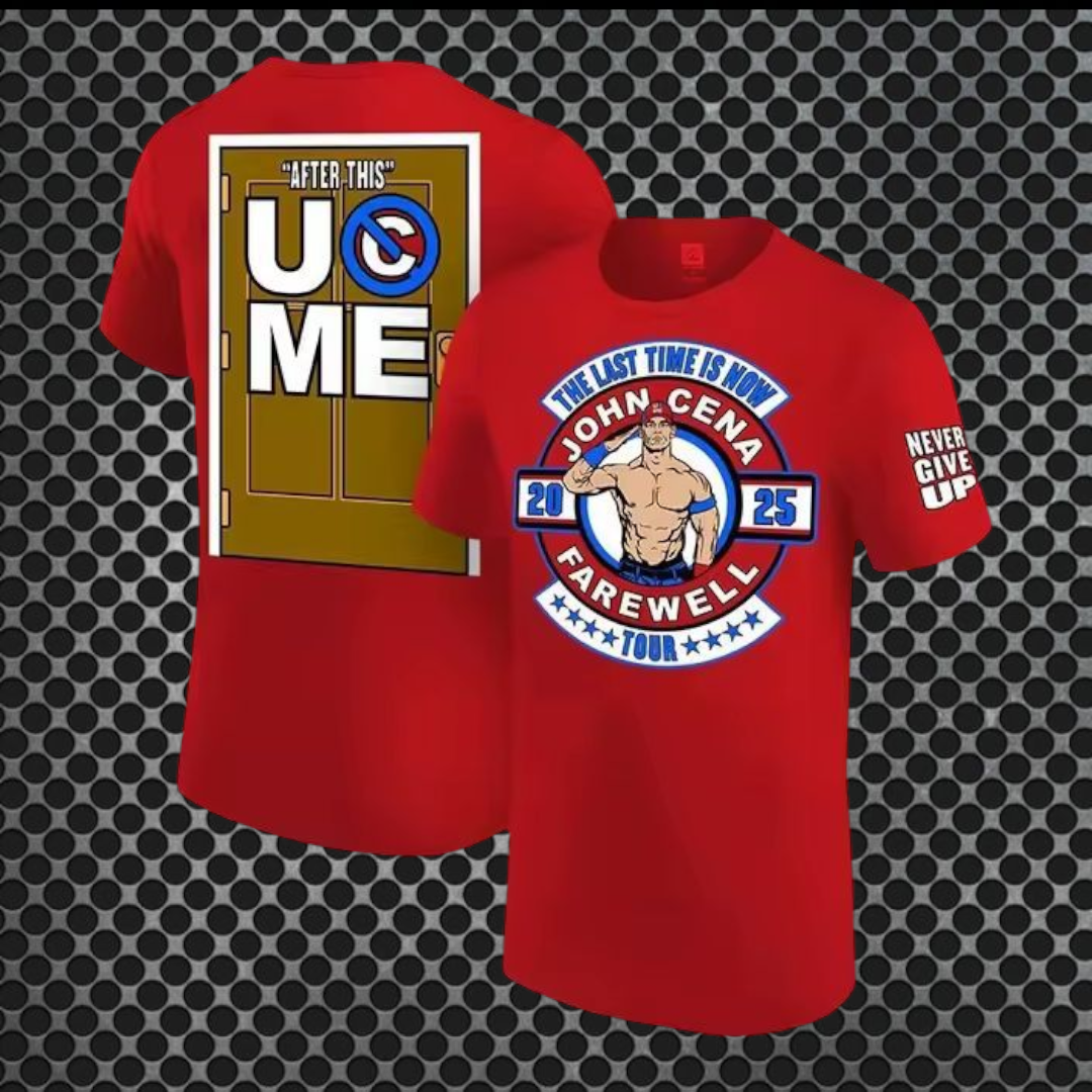 John Cena - T-shirt Vermelha