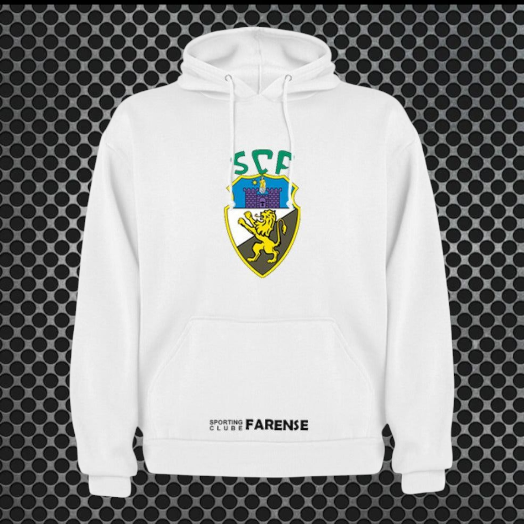 Farense - Sweat-shirt com capuz - Branca