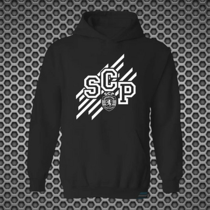 Sporting - Sweat-shirt com capuz - Preta